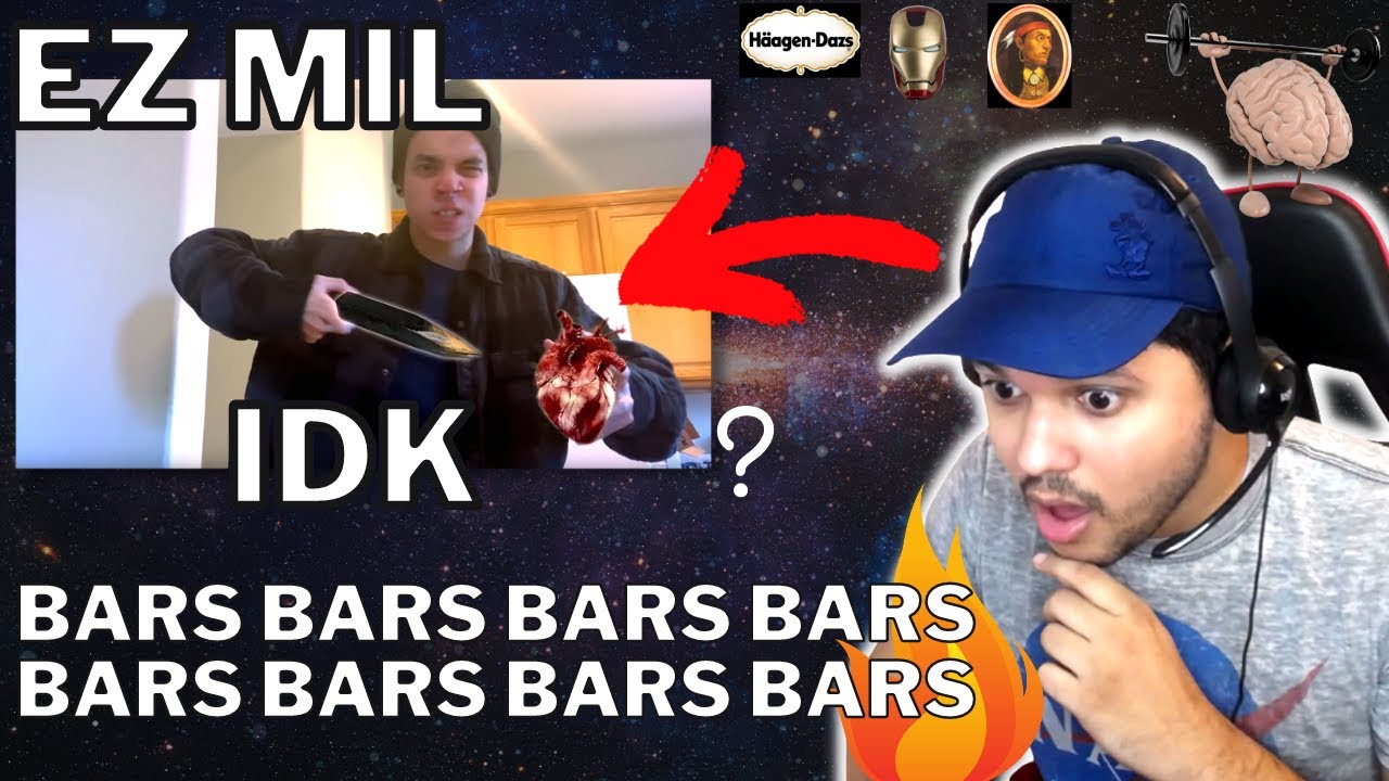 Ez Mil just FRIED my brain | Ez Mil - idk REACTION