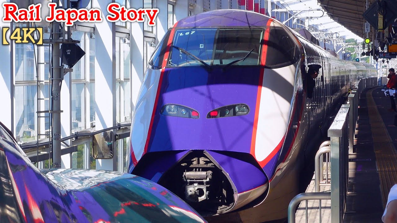 E3 & E5 seires coupling & separating at Fukushima Station, Japan, October 2024