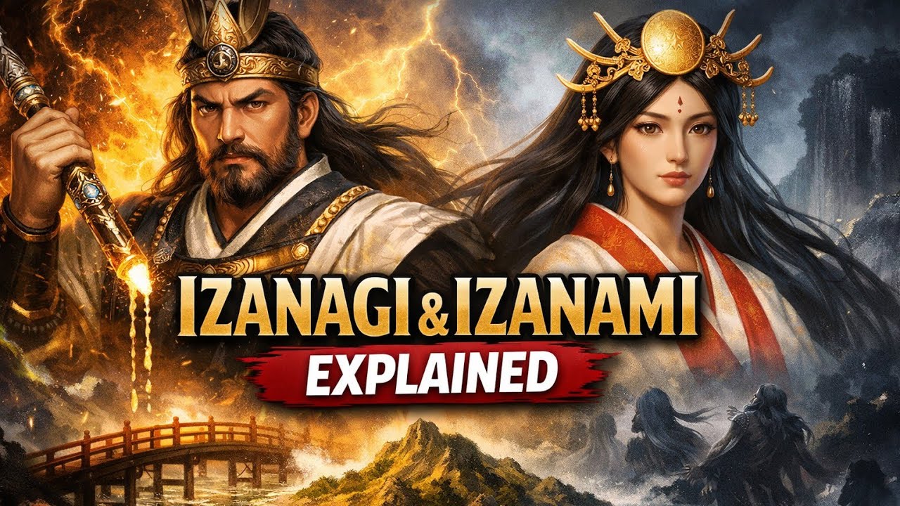 (IZANAGI & IZANAMI EXPLAINED) #mythology #Shintoism #japan #spirituality #consciousness #ai #love