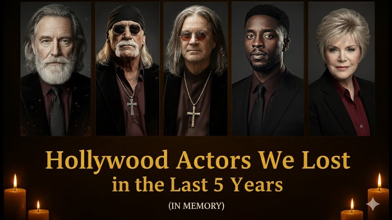 Hollywood Actors We Lost in the Last 5 Years