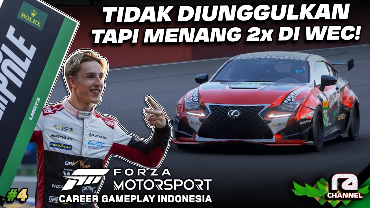 LANJUT BARENG LEXUS WEC YANG DIAM-DIAM 2x MENANG!😱- Forza Motorsport - Modern Tour 3 (PC) Indonesia