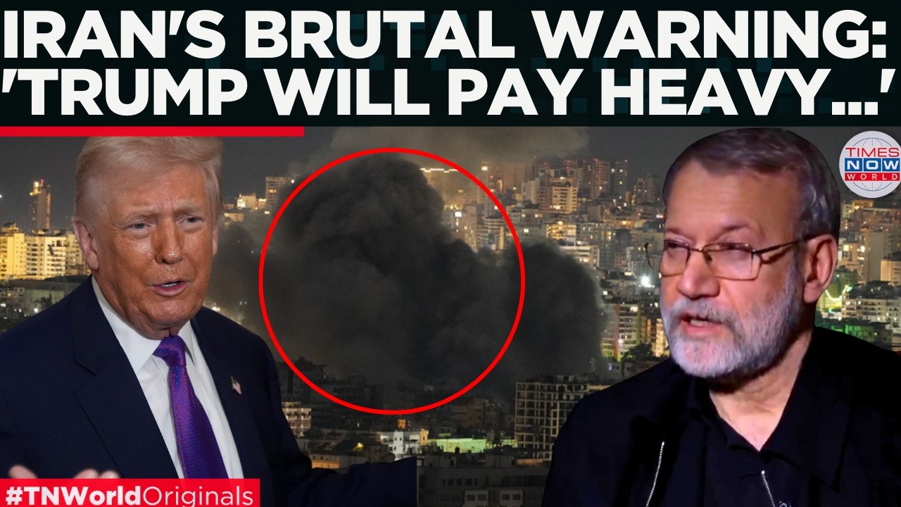 WATCH: 'Our Missile Stockpiles Are Fully Intact,' Larijani Puts Trump On Notice | U.S.-Iran War