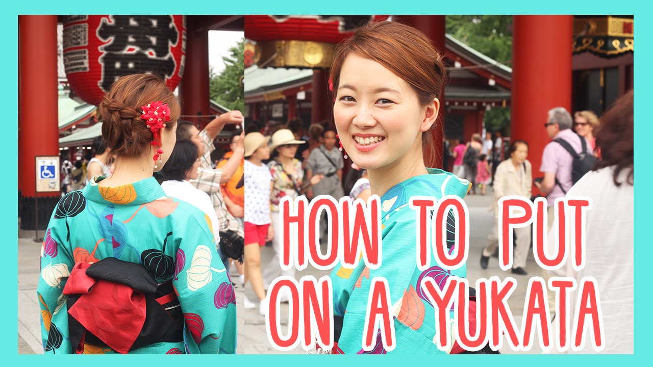 RISA TUTORIAL: Learn How To Put On A Yukata | The Japanese Traditional Summer Kimono