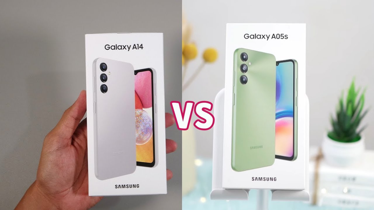 مقارنة اقوى هاتفين في الفئة الاقتصادية 2024 ! Galaxy A14 vs Galaxy A05s