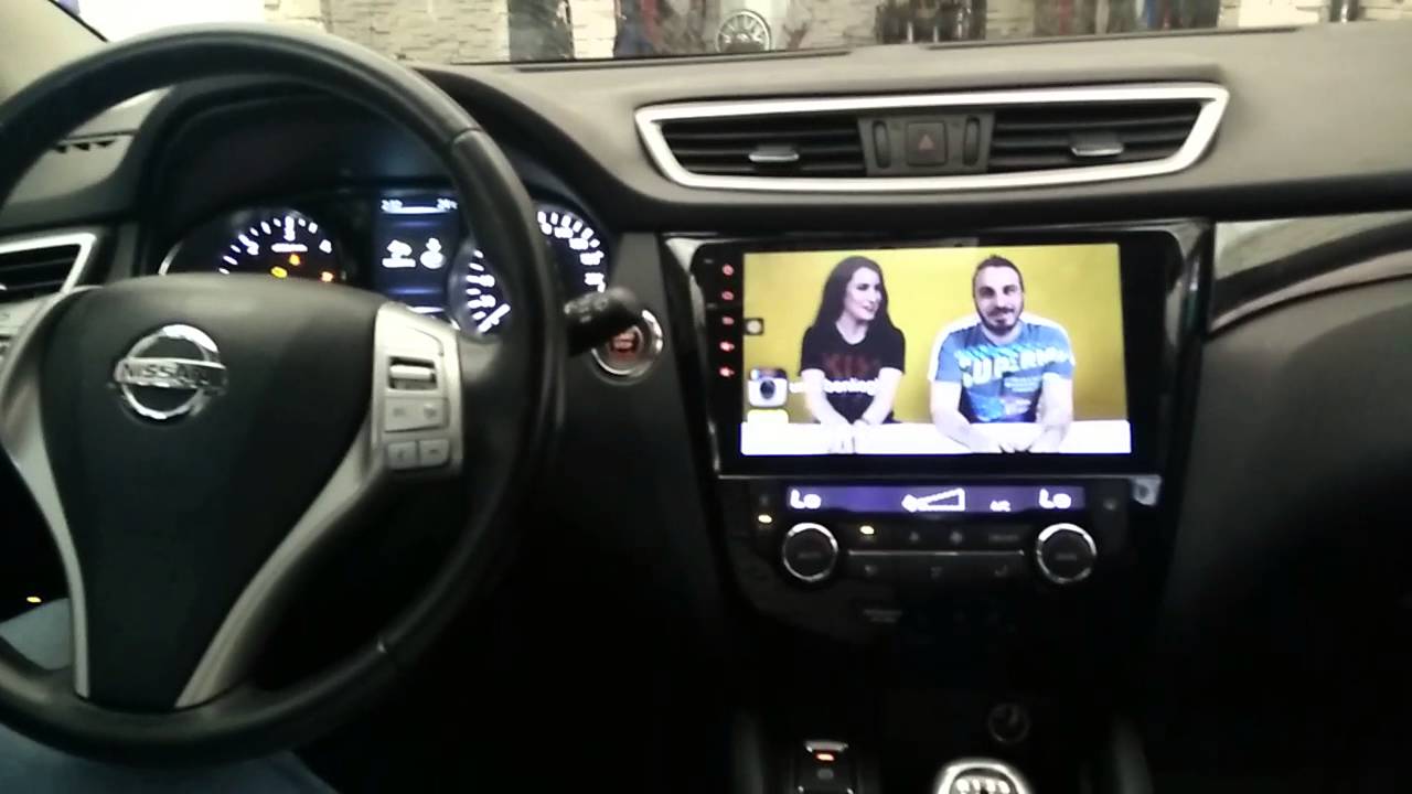 Nissan Qashqai multimedya navigasyon 10.2 inch