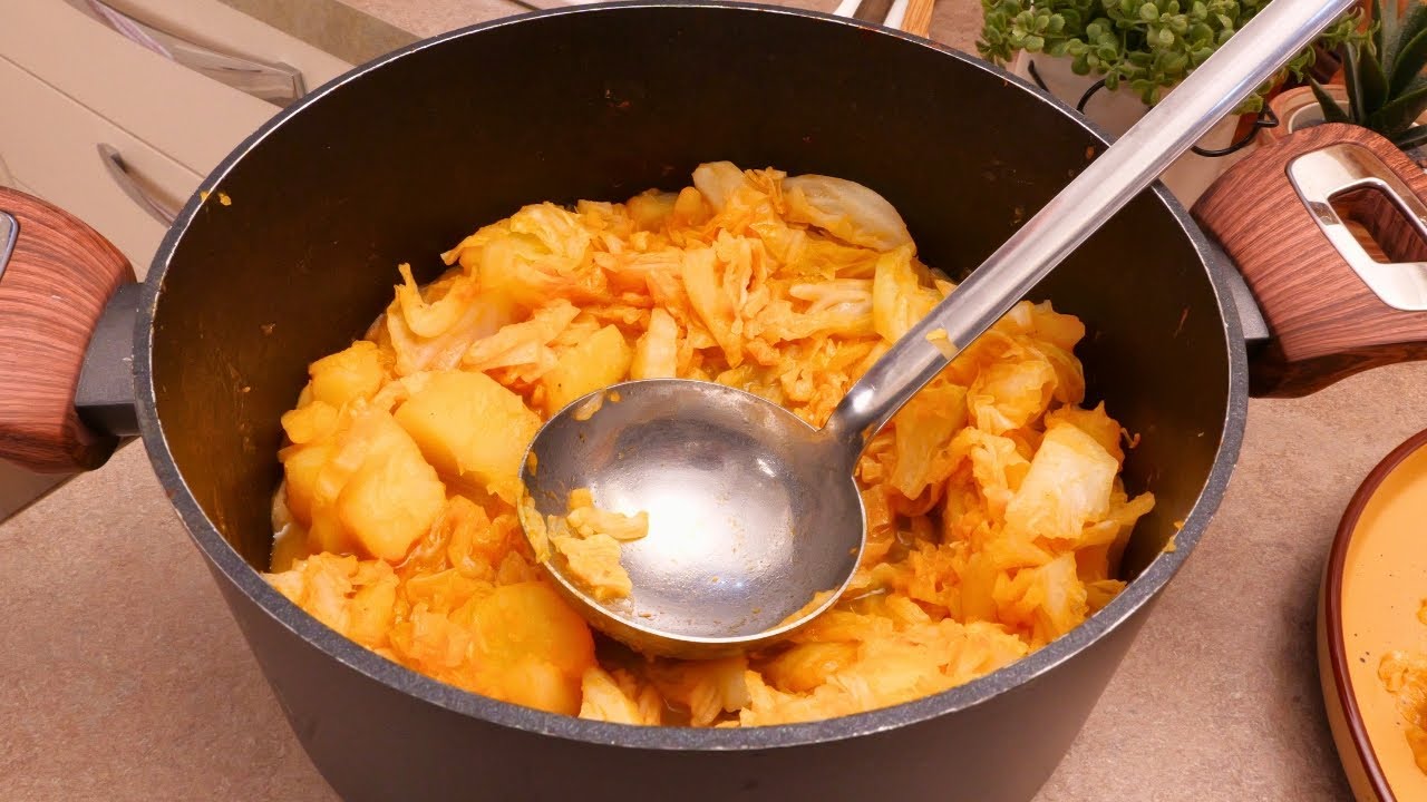 CAVOLO VERZA E PATATE