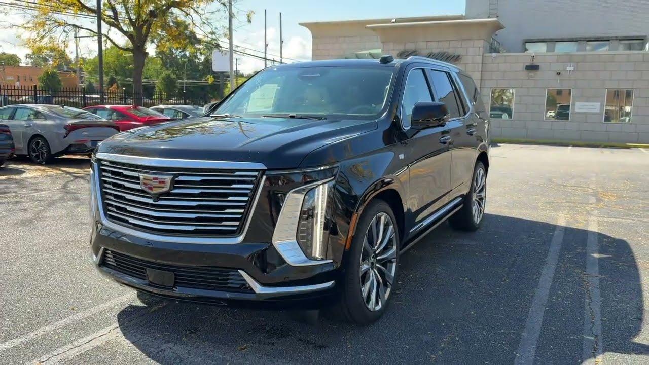 2026 Platinum Luxury Escalade - Black Raven/Whisper Beige  