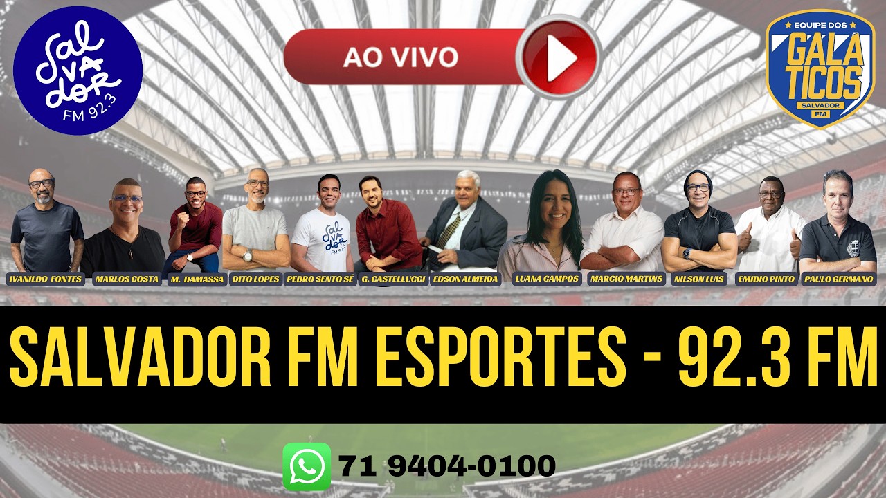 RESENHA DOS GALÁTICOS NA SALVADOR FM - 92.3 (12/03/26)