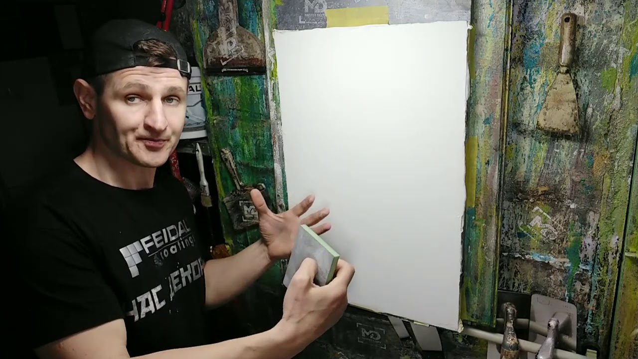 КРАКЕЛЮР ИЗ ШПАКЛЁВКИ! ВОЗМОЖНОСТИ АКРИЛОВОЙ ШПАКЛЁВКИ от FEIDAL Acryl-Spachtel Finish. МАСТЕР-КЛАСС