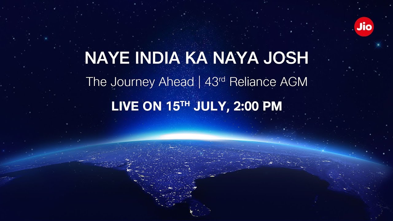 Reliance AGM 2020 |  LIVE