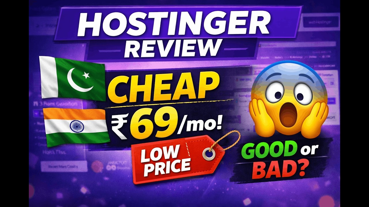 Hostinger Review: Why It&rsquo;s So Cheap in India & Pakistan (2026)
