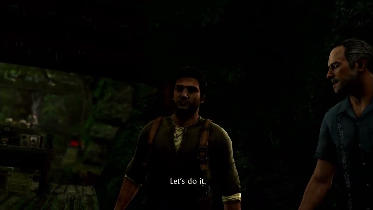 uncharted 2 amongst thief's set the explosives