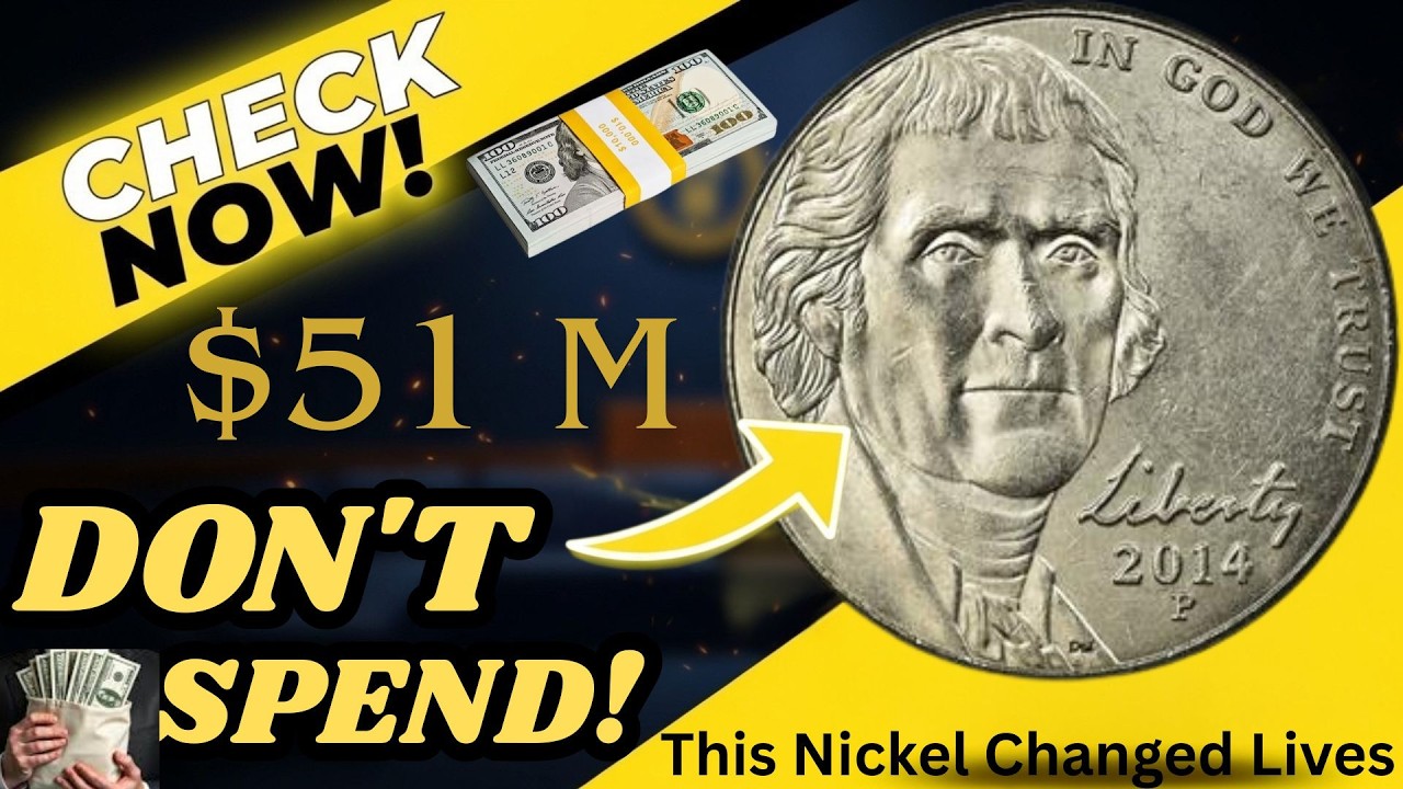 Check Your Nickels IMMEDIATELY - These 3 Dates Are Worth A FORTUNE!