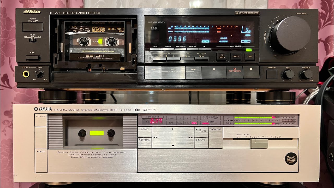 Yamaha K-2000 против Victor TD-V711! Битва высоких технологий