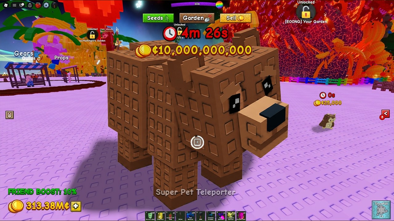 i Got Free Bear & New Super Pet Teleporter in Admin Abuse - Grow a Garden 2