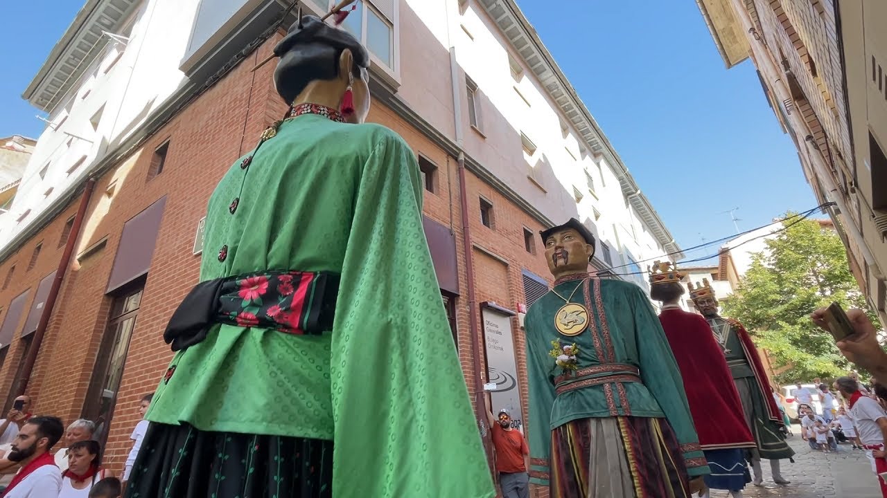 Gigantes de Tafalla, Fiestas 2023 (Día 6)