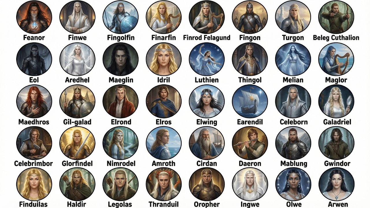 Every Middle-Earth Elves Explained in 15 Minutes
