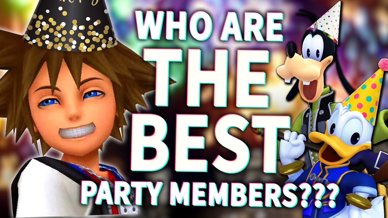Каких членов команды из Kingdom Hearts вам следует пригласить на свою вечеринку???