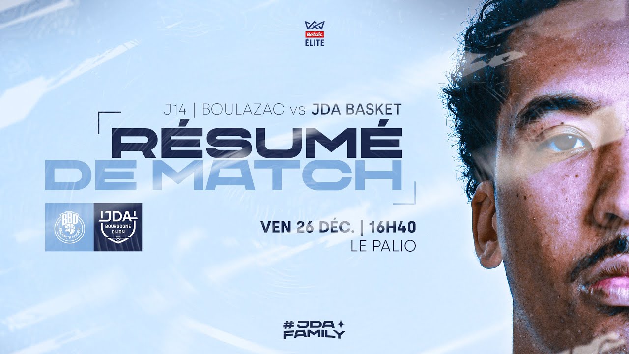 BOULAZAC 79 - 78 JDA DIJON - J14 - Betclic ELITE 25/26