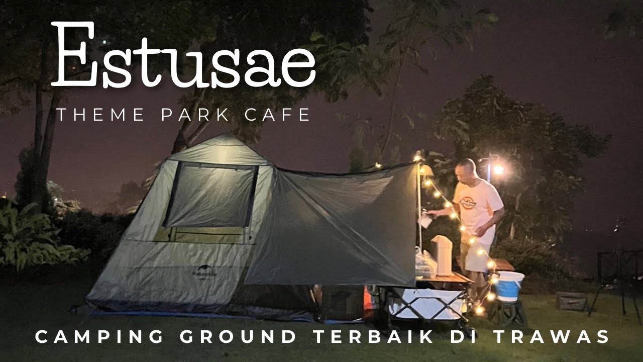 Camping keluarga di Estusae cafe Trawas | Belum banyak yang tau ada camping ground sebagus ini