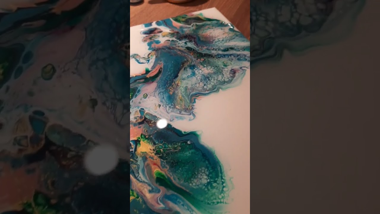 AMAZING Dutch Pour & Double Art Resin #artwork #fluidart #abstract #resinart #acrylicpainting #art