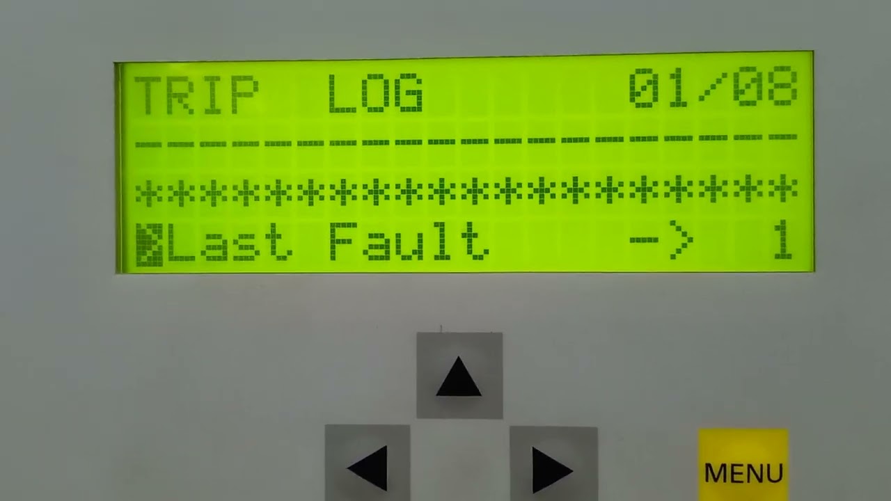 How to read fault record in siemens relay-7SA522