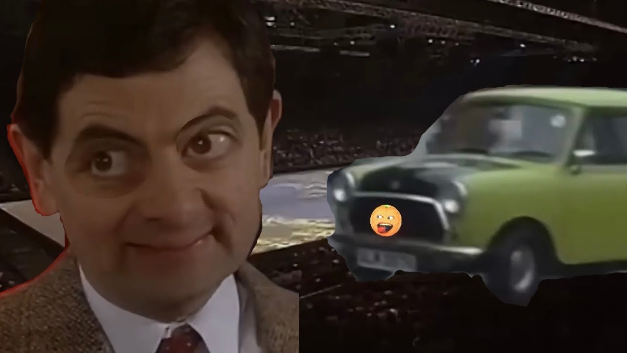 Mr. Bean was being naughty in Torvill and Dean