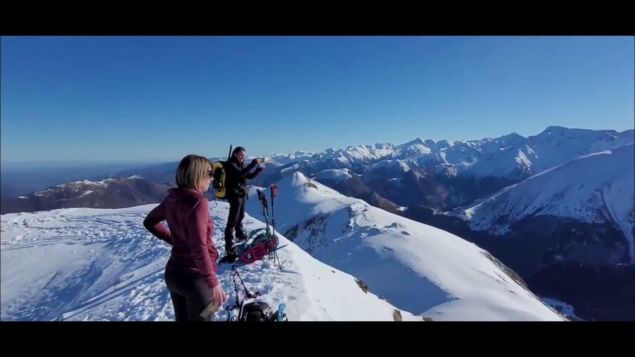 Pic de la Calabasse 2210m,  Hivernale