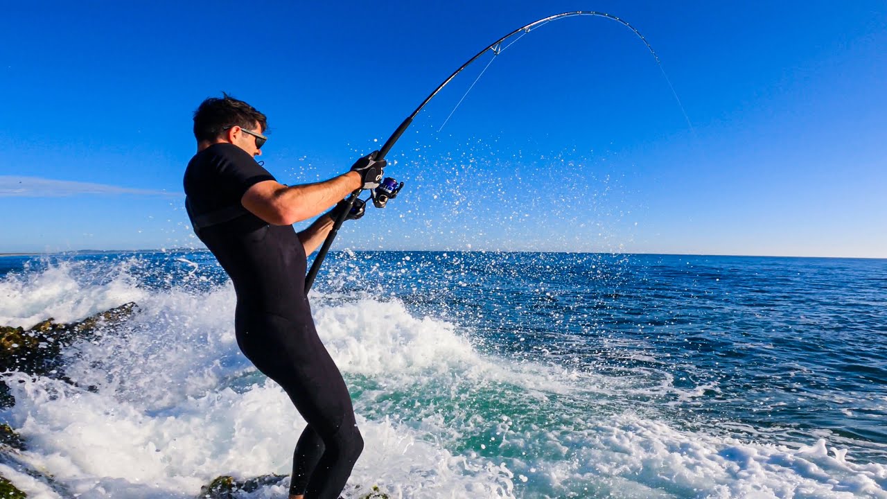 Monster Tuna Caught From SHORE