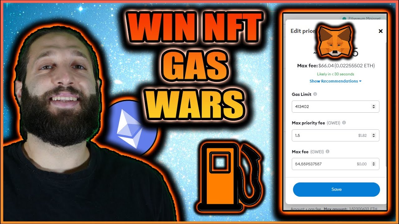 How To Win NFT Gas Wars - Metamask Ethereum