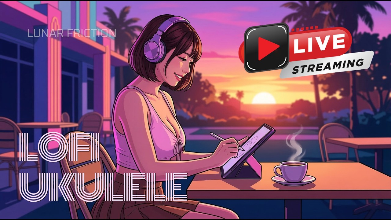 Live Ukulele LoFi Coffee Chill Ukulele Chill relax Instrumental music-Chill Ukulele V12
