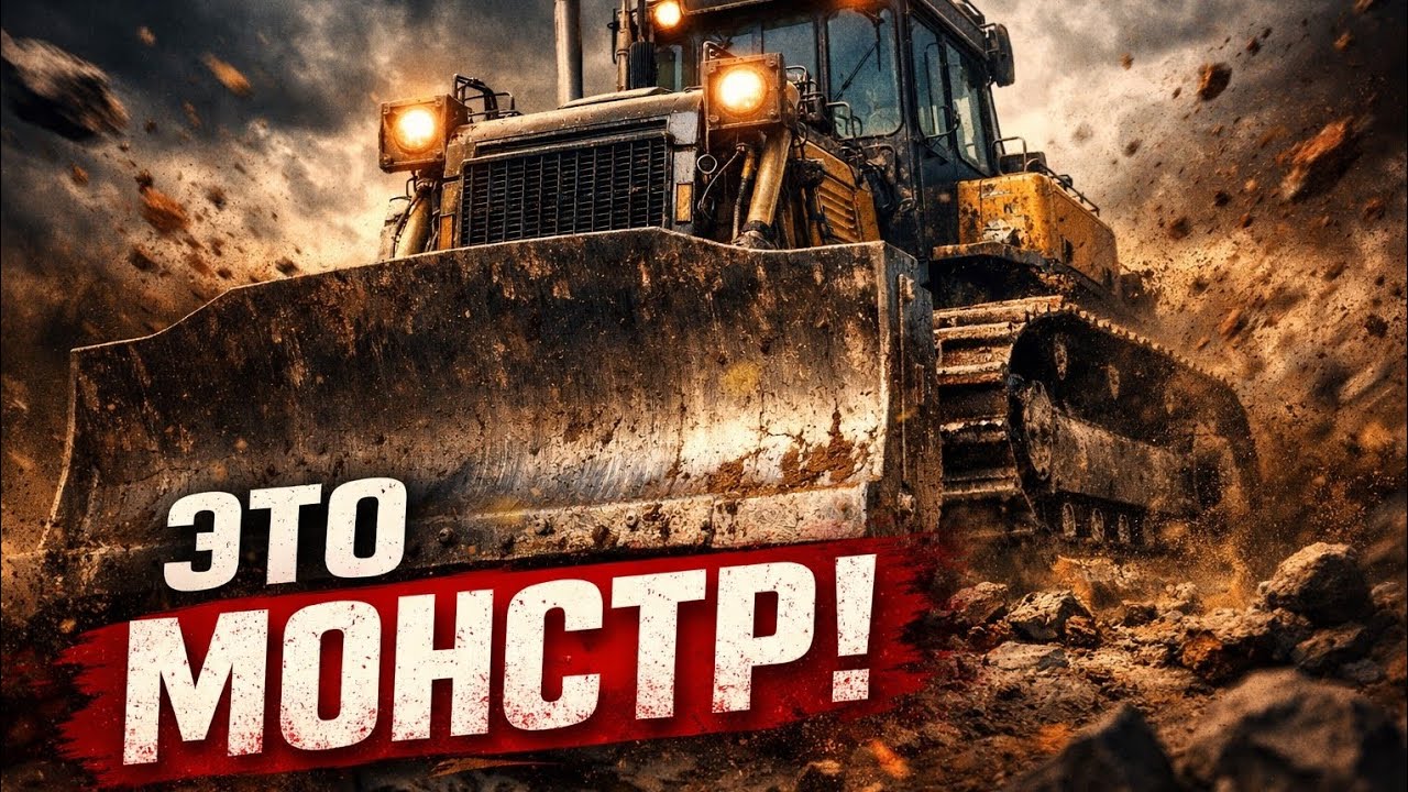 ChTZ B-10M — ЛЕГЕНДАРНЫЙ БУЛЬДОЗЕР, КОТОРЫЙ НЕ УБИТЬ!
