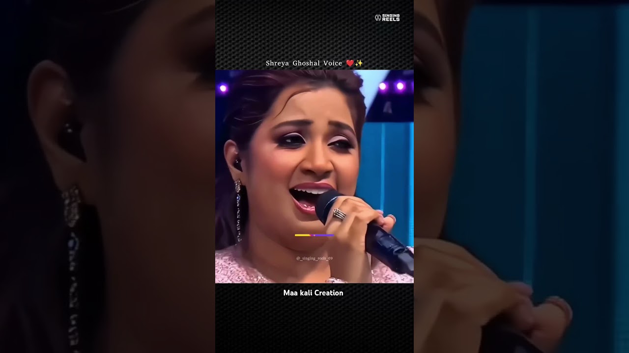 Sreya Ghoshal Voice &hearts;️✨ #indianidol #indianidol15 #aisideewangi #sreyaghosal #shorts