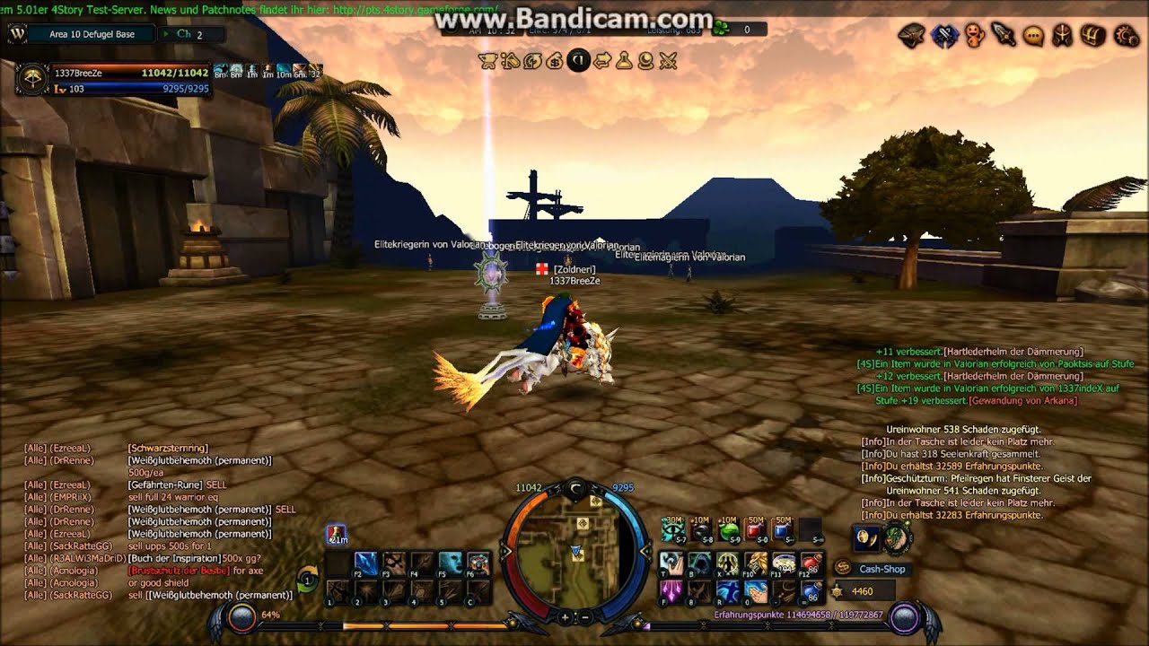 4story Test Server   Expenie TD 100   Avalony