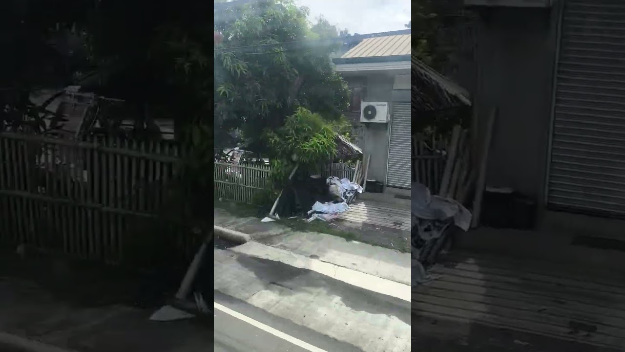 Начало сентября 2025.Посетили город Kalibo, Philippines и решил снять часть маршрута ,когда уезжали.