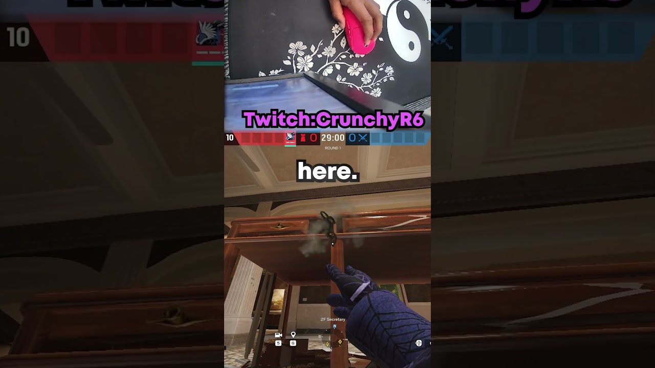 TWO SECRET Azami spots YOU need to know #shorts #rainbowsixsiege #rainbowsixsiegetips