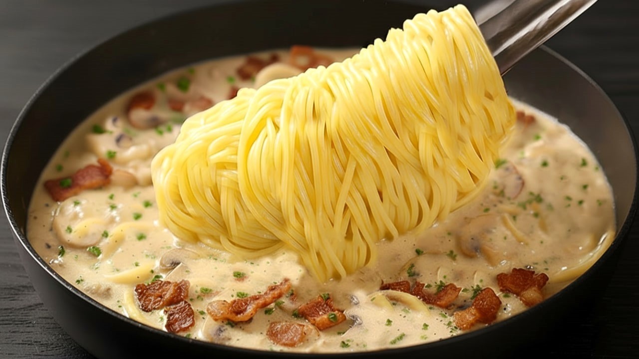 Это так вкусно, что вам захочется готовить это каждый день! Рецепт пасты за 15 минут.