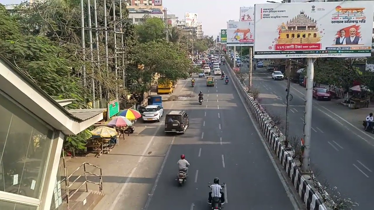 Historic G.S Road Guwahati #guwahati #city 