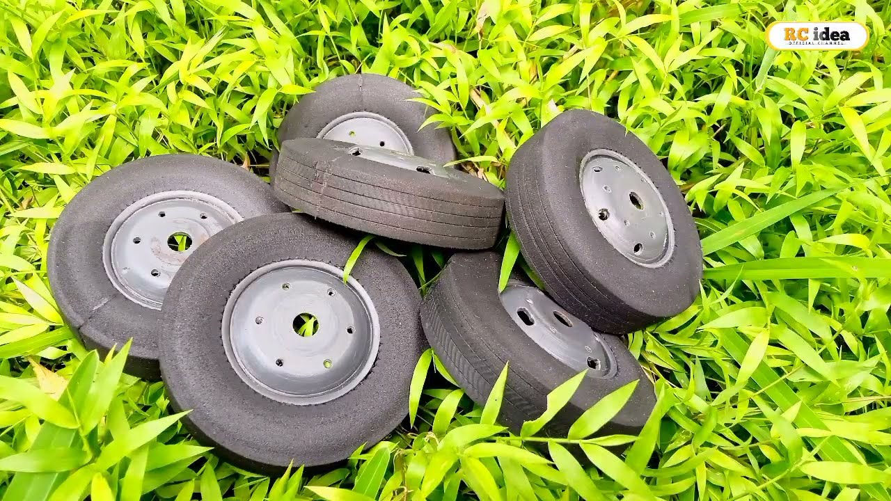 How to make Rc truck tires for pvc | Rc idea official