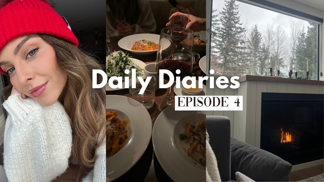 hair appt, whistler weekend, week in my life vlog | daily diaries ep. 4