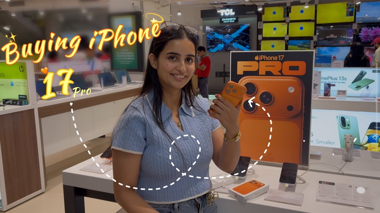 Buying iPhone 17 pro 😱🧡