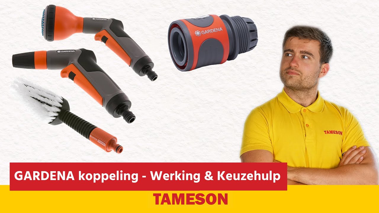 GARDENA tuinslangkoppeling - Werking & Keuzehulp | Tameson