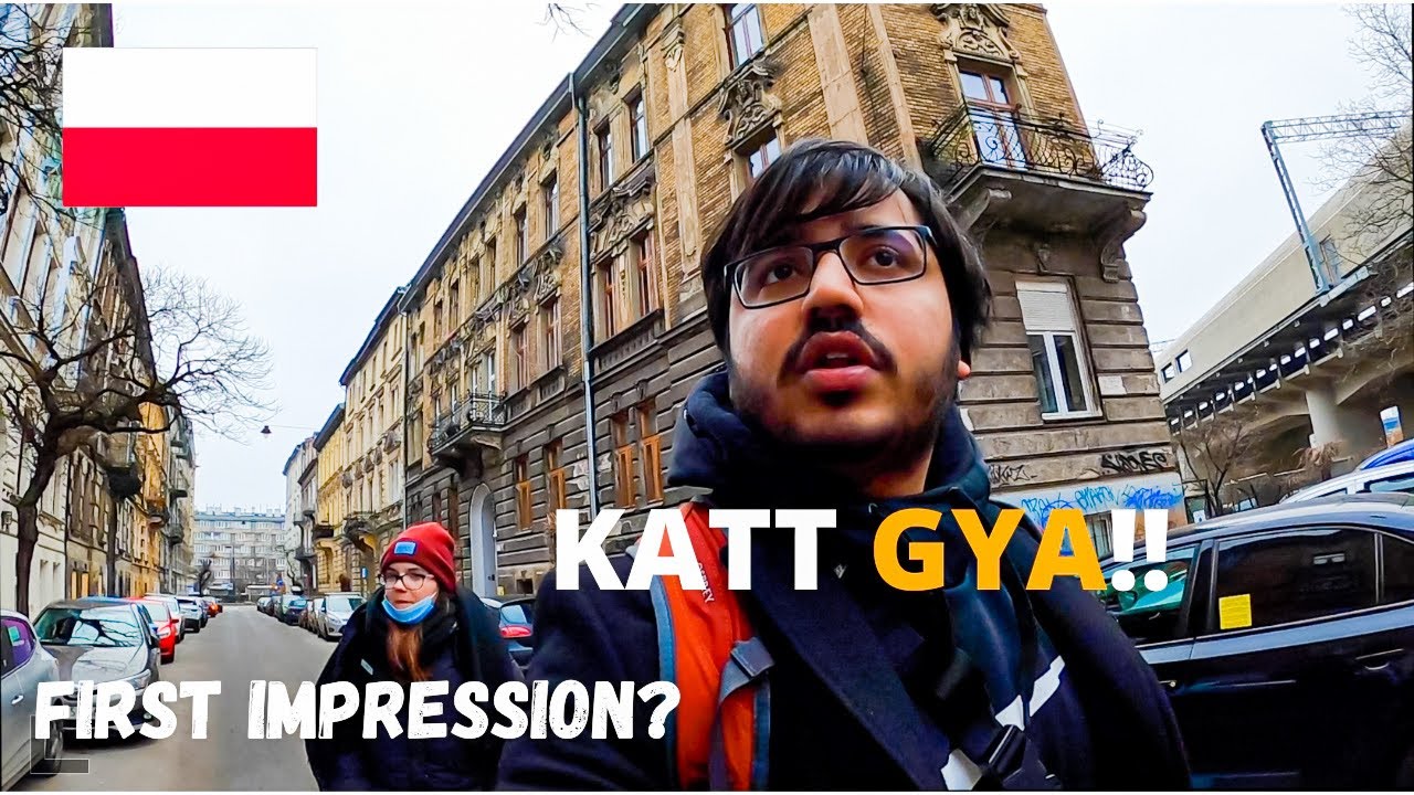 INDIAN GUY VISITING KRAKOW POLAND FOR THE FIRST TIME| FIRST IMPRESSION| KRAKOW POLAND EUROPE VLOG