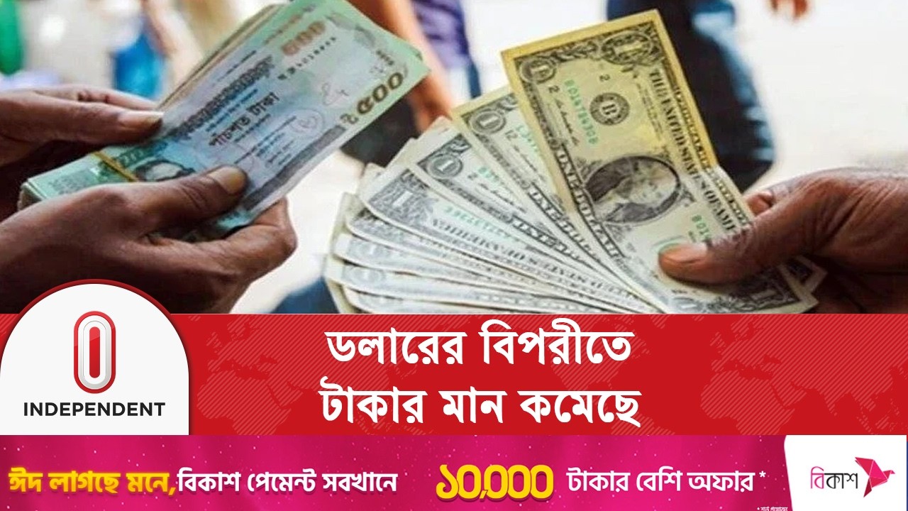 বাজার থেকে ডলার কেনা সাময়িক বন্ধ করেছে বাংলাদেশ ব্যাংক | Bangladesh Bank | Independent TV