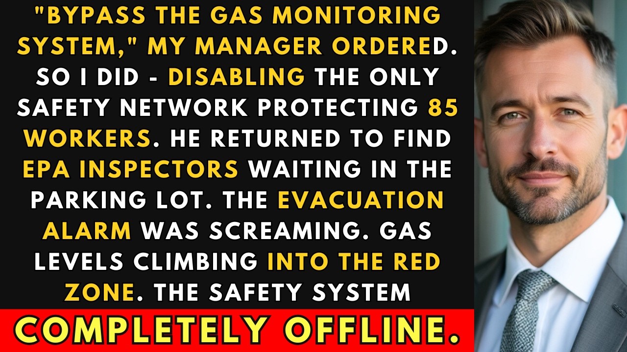 My Boss Told Me To Shut Down Gas Safety Before EPA Audit, So I Did, He Got...