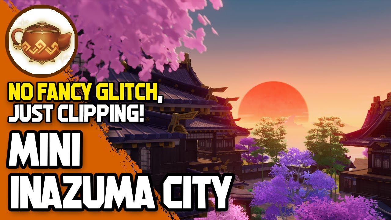 Create Your Own Inazuma City! | Serenitea Pot | Genshin Impact