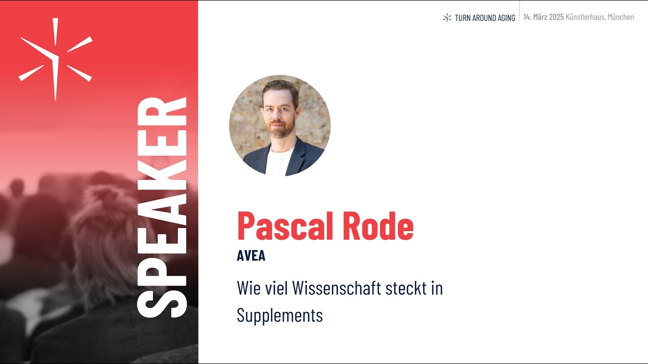 TAAC25: Wie viel Wissenschaft steckt in Supplements | Vortrag von Pascal Rode