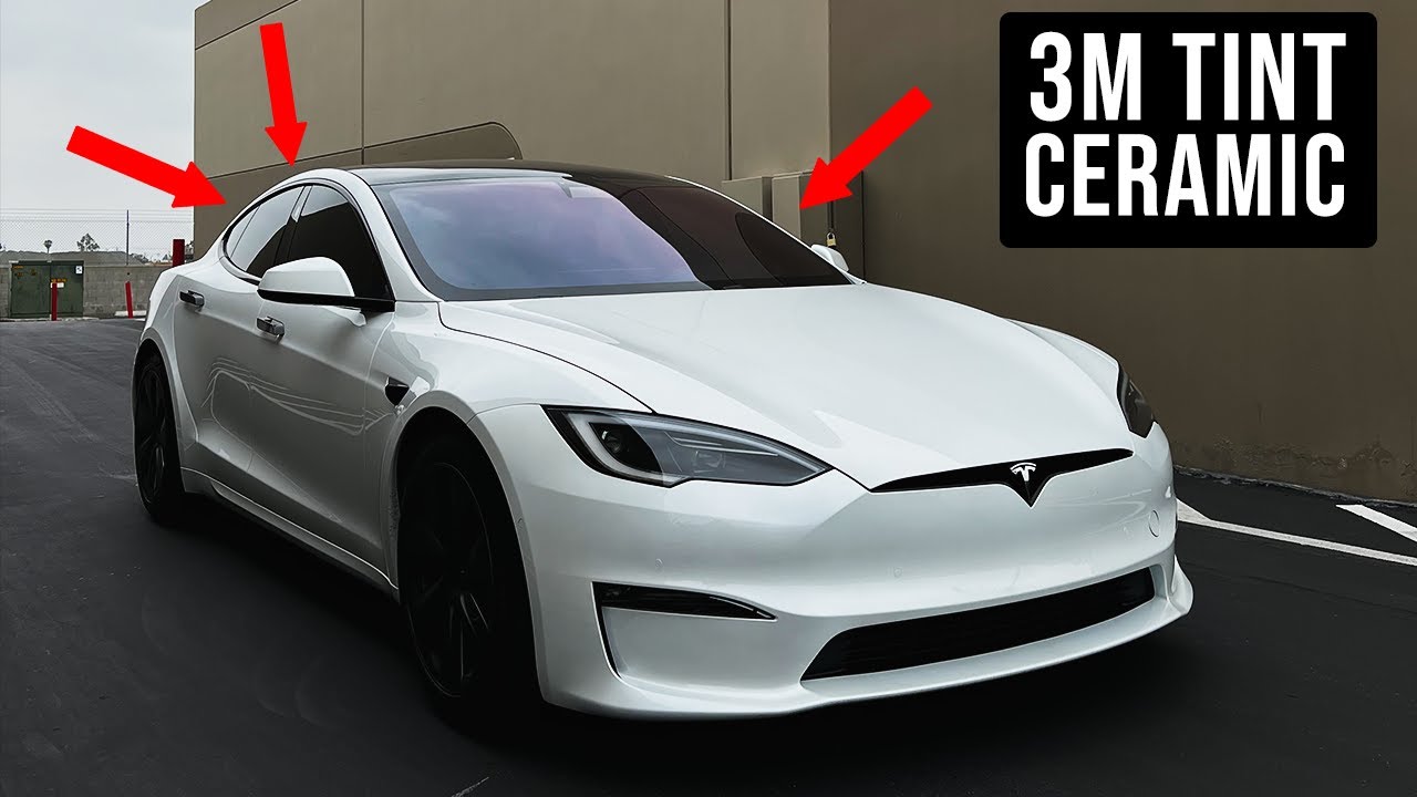 Тонировка моей новой Tesla Model S | Керамическое УФ-защитное стекло + ветровое стекло