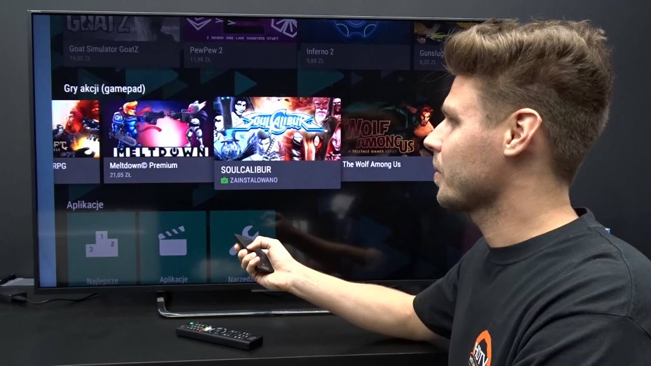 Pierwsze kroki z Sony Android TV X8505C Ultra HD