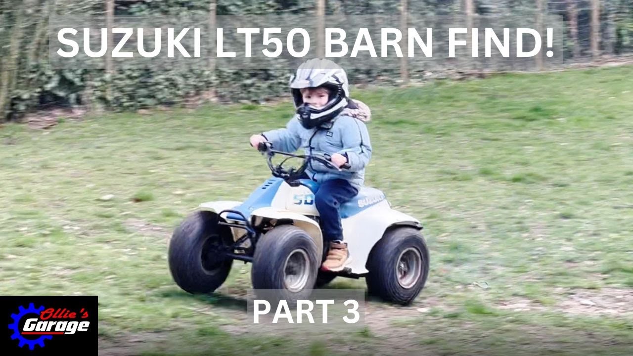 Находка Suzuki LT50 в амбаре — Часть 3